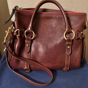 Dooney & Bourke Women's Florentine Chestnut Satchel